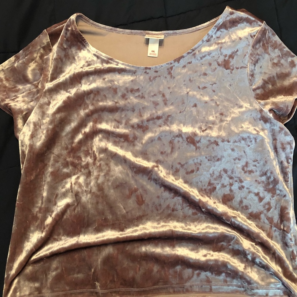 Velvet shirt